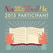 badge participant NaNoWriMo 2015 pour Facebook