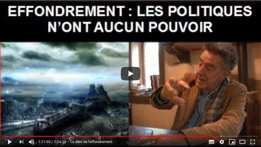 Yves Cochet parle de l'effondrement de notre civilisation post-industrielle - interview de Ma Ferme Autonome