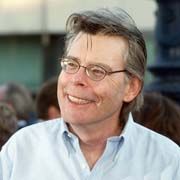 portrait de Stephen King, auteur de romans à succès